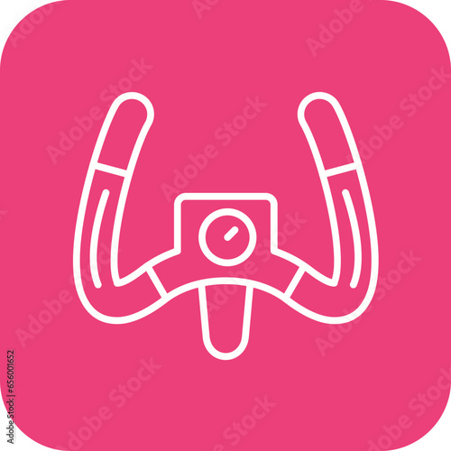 Aeroplane Steering Wheel Icon