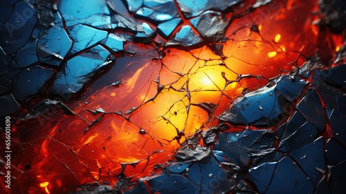 Abstract background with fire UHD wallpaper Stock Photographic Image