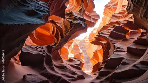  Antelope Canyon in the Navajo Reservation
