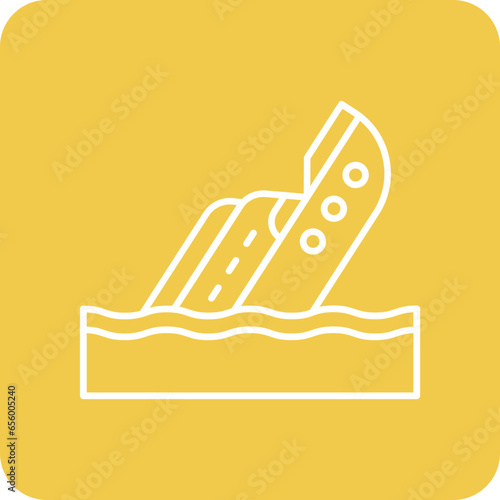 Boat Sink Icon