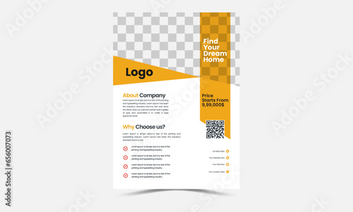 Set of Editable business banner design template. A bundle of a4 flyer template, modern template.
