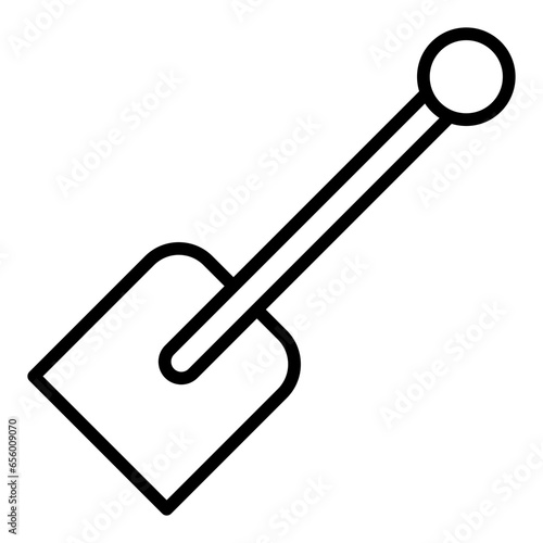 Outline Paddle icon