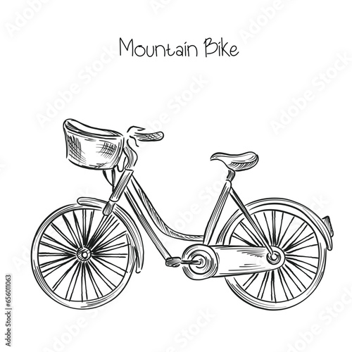 bicycle vector illustration