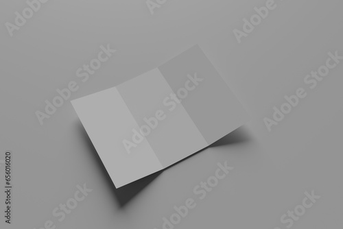 trifold brochure mockup