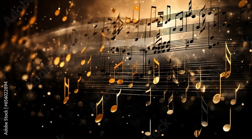 music background, musical wallpaper, abstract music background, hd music banner