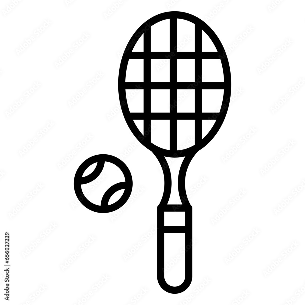 Outline Tennis icon