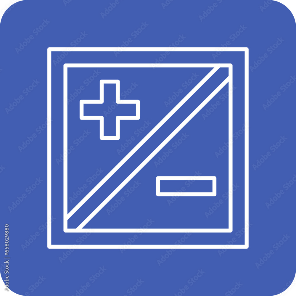 Obraz premium Camera Exposure Icon