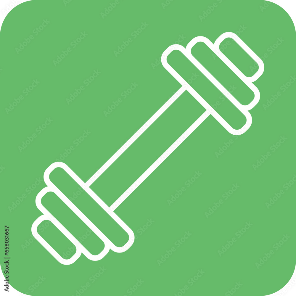 Fototapeta premium Weight Bar Icon