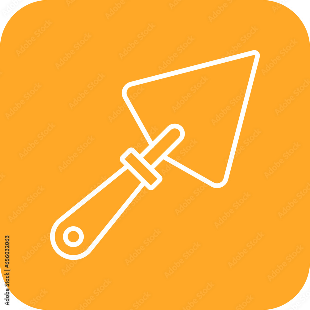 Plastering Trowel Icon Plastering Trowel Icon