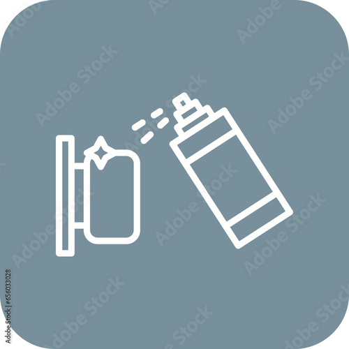 Cleaning Door Handle Icon