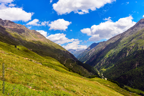 Bergdorf Vent in der Gemeinde Sölden im Ötztal in Tirol (Österreich)