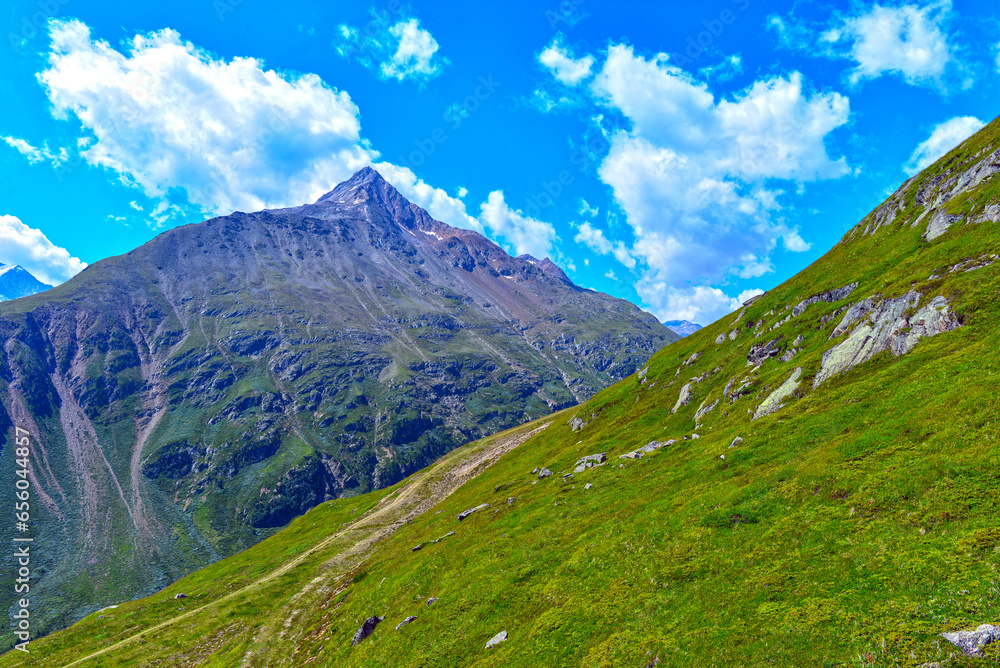 Die Ötztaler Alpen in Tirol, Österreich