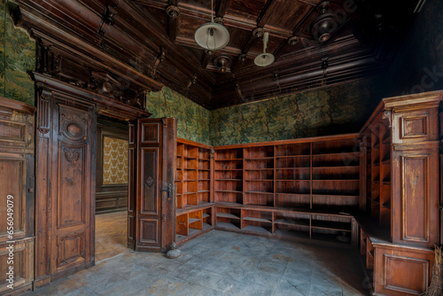 Haunted Abandoned Baroque-Classical Palace: A Spine-Tingling Tale of Eerie Elegance and Ghostly Grandeur