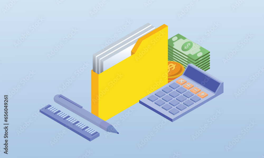 3D Finance management. Character managing finances. Business accounting, organization and audit concept.3D design.isometric vector design Illustration. 3D Finance management. Character managing finances. Business accounting, organization and audit concept.3D design.isometric vector design Illustration.