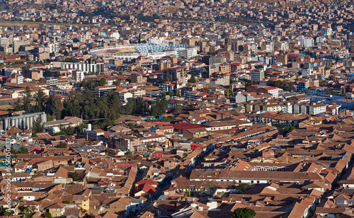 Vusco, Peru, view of the city