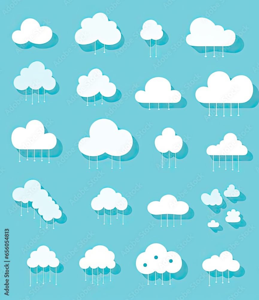 Cloud vector illustration Cloud vector illustration