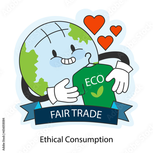 Sustainability. Fair trade and ethical business. Sustainable and eco-friendly