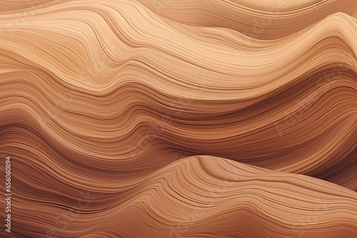 Earthly Delight: Visualizing a Digital Abstract Artwork in Brown Tones, generative AI © Michael