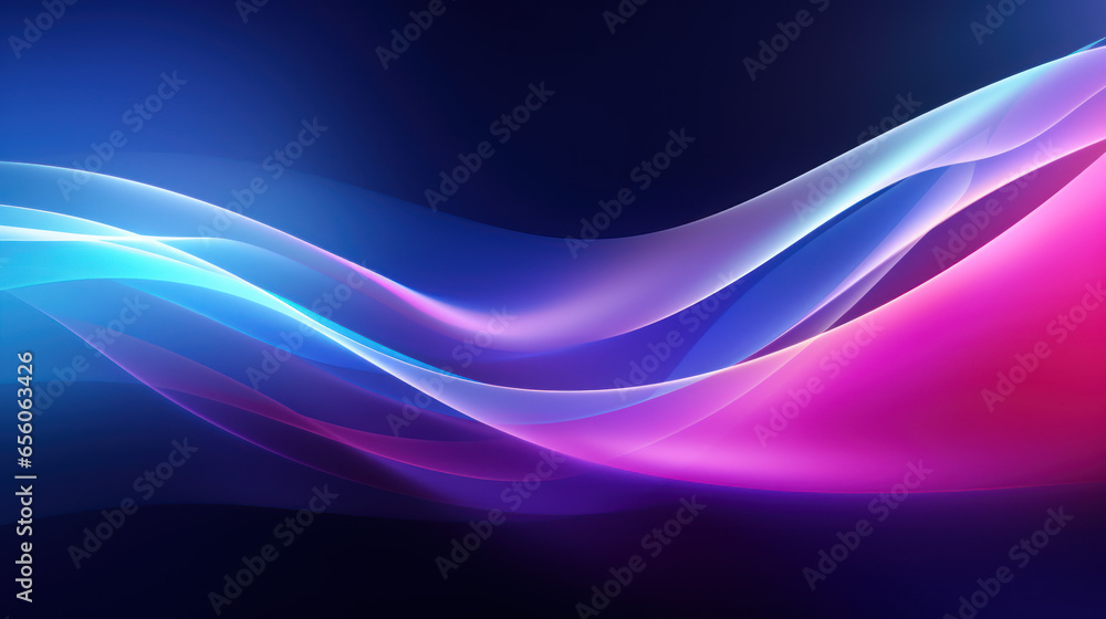 Abstract Pink Blue Layers Generative AI. Abstract Pink Blue Layers Generative AI.