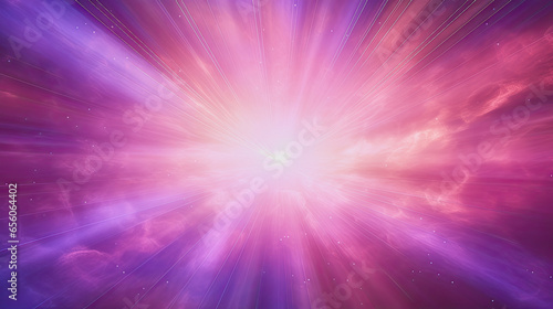 glowing bright devine light on purple background, spiritual background