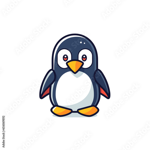 Happy penguin cartoon , Illustration, Cartoon PNG