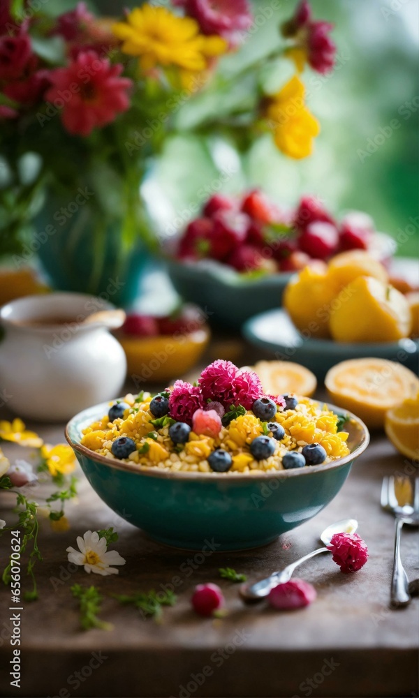 salad in a bowl, ai art, generative art, fruit, salad, healthy, table setting, breakfast, food, cereal, bowl, granola, muesli, berry, meal, fresh, oatmeal, milk, sweet, yogurt, dessert, diet, blueberr salad in a bowl, ai art, generative art, fruit, salad, healthy, table setting, breakfast, food, cereal, bowl, granola, muesli, berry, meal, fresh, oatmeal, milk, sweet, yogurt, dessert, diet, blueberr