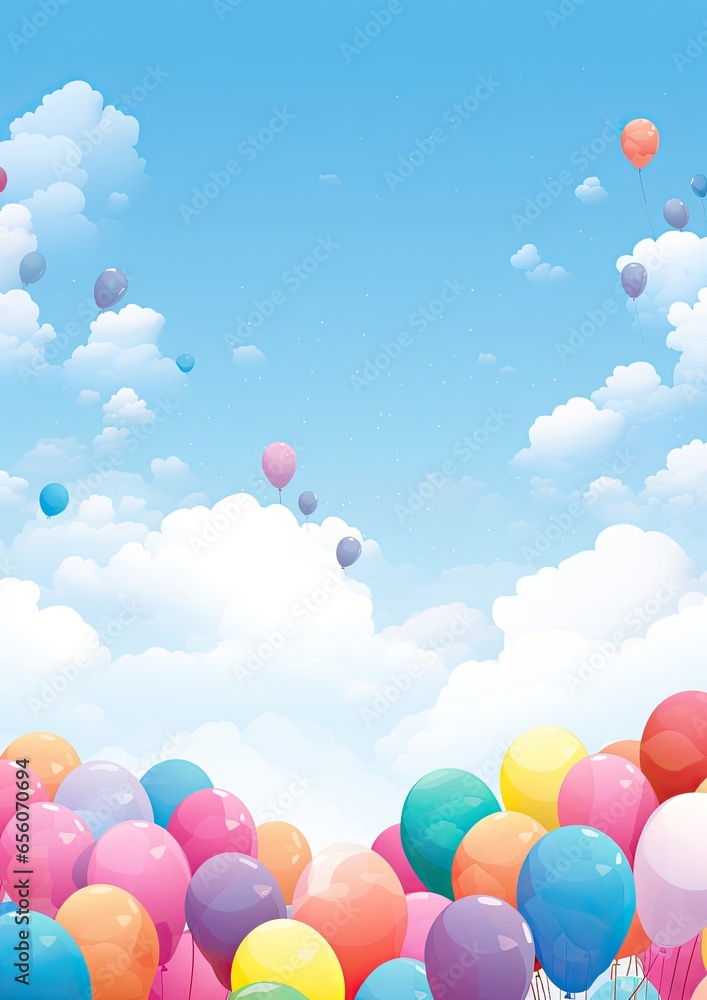 colorful balloons background colorful balloons background