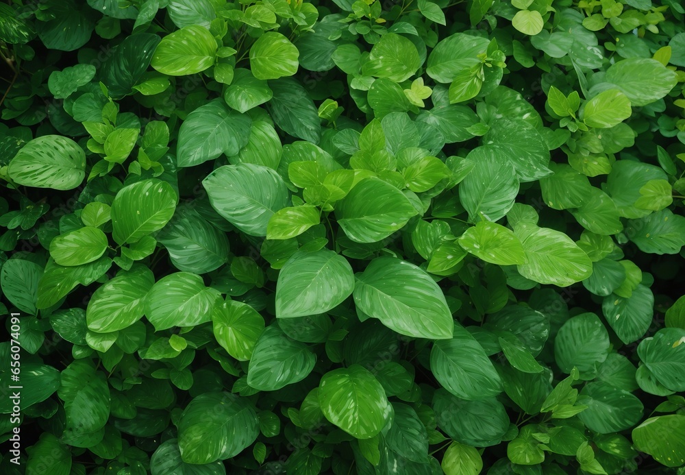 Green Leaves Pattern Background, Natural Lush Foliages of Leaf Texture Backgrounds.
Green Leaves Pattern Background, Natural Lush Foliages of Leaf Texture Backgrounds.