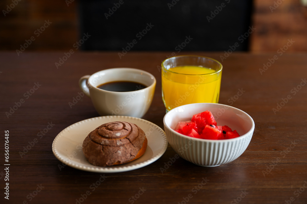 elementos del desayuno