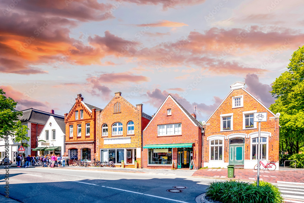 Altstadt, Norden, Niedersachsen, Deutschland 