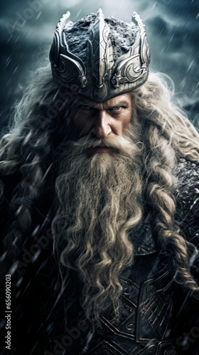 Odin - The nordic god of wisdom.generative ai 