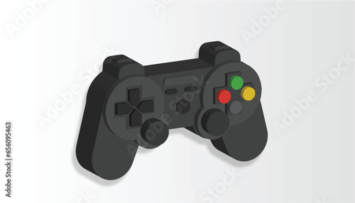 console game control vetor 