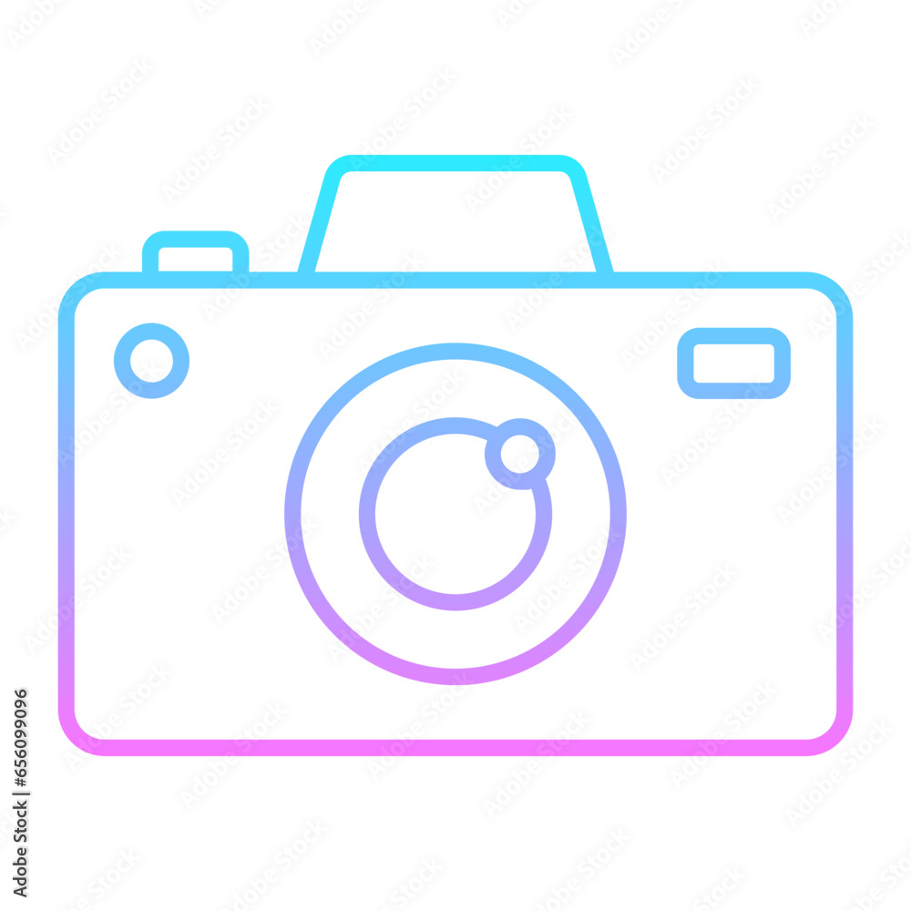 Camera Gradient Icon Camera Gradient Icon