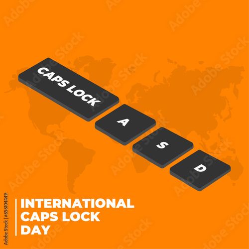 International Caps Lock Day