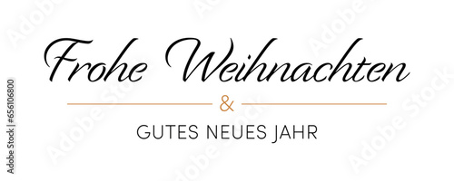 Frohe Weihnachten und gutes neues Jahr