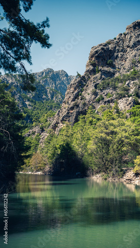 lake in the mountains