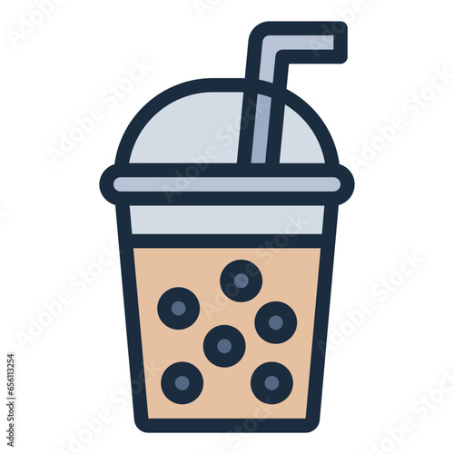 Bubble Tea boba icon