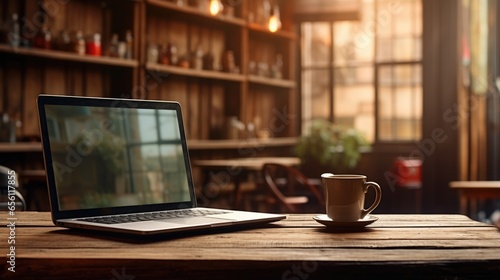 outdoor business office while businessman travel on his business. 