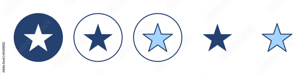 Star icon vector. rating sign and symbol. favourite star icon Star icon vector. rating sign and symbol. favourite star icon