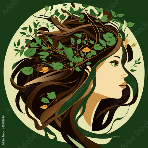 Ethereal Fusion: Nature's Beauty in Harmony
