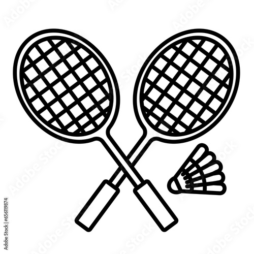 Badminton Icon