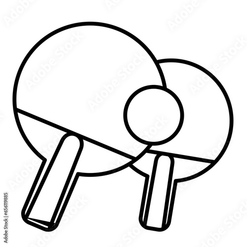 Table Tennis Icon
