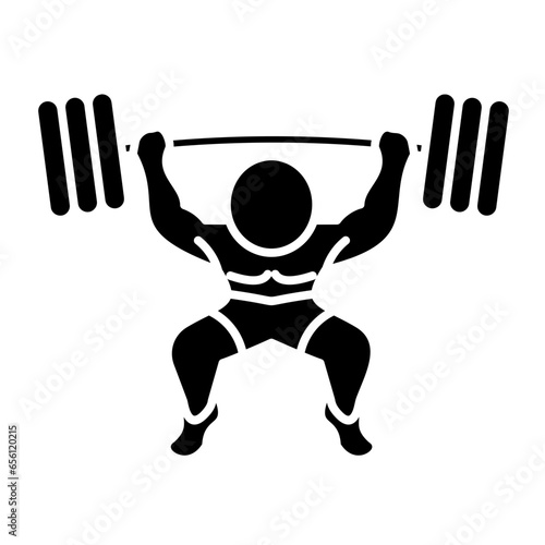 Weightlifting Icon