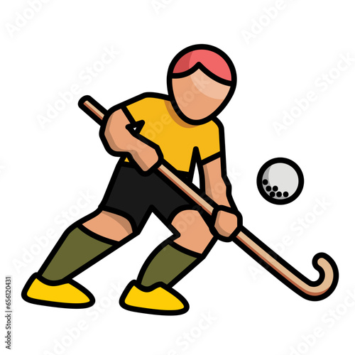 Field Hockey Icon