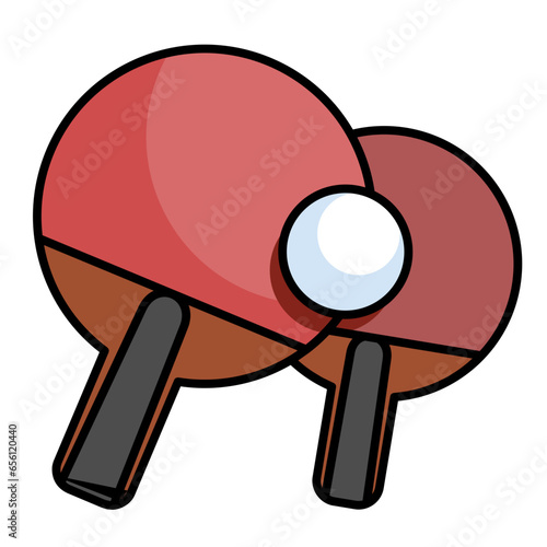 Table Tennis Icon