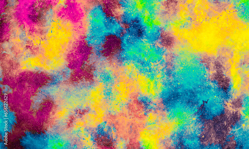 colorful  galaxy outer  space  background © Alex395