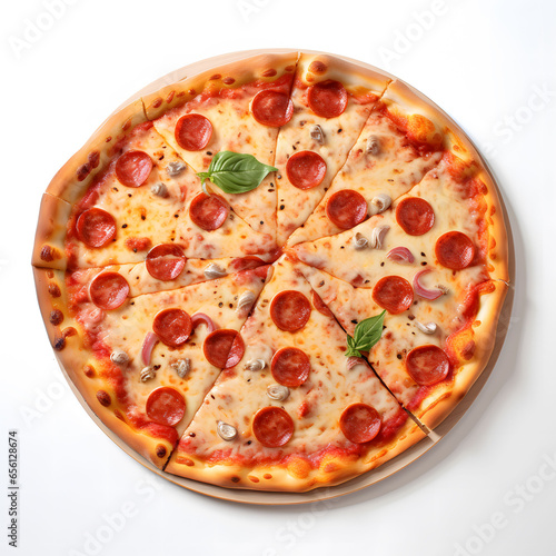 pizza isolated