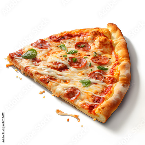 pizza isolated on white background