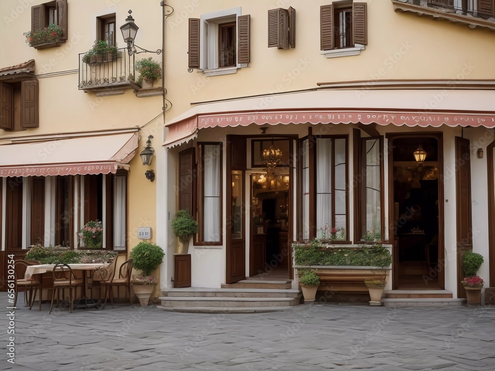 Romantic Alfresco Dining: Dive into the Heart of Italy with Our Charming Trattoria!
