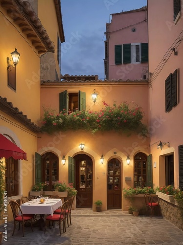 Romantic Alfresco Dining: Dive into the Heart of Italy with Our Charming Trattoria! photo